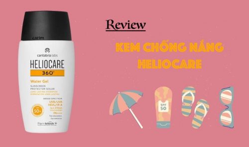 Review 5 dòng kem chống nắng Heliocare
